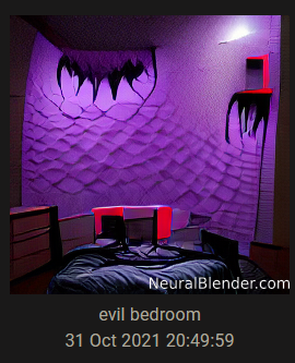 evil bedroom